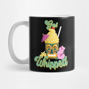 Get Whipped Tropical Tiki Mug with Pineapple Dessert Mug